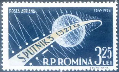 Astronautica. Sputnik III 1958.