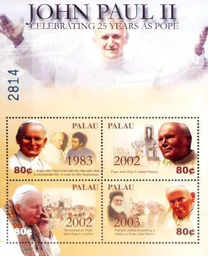 Papst Johannes Paul II 2004.