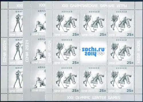 Sport. Olympische Spiele Sotschi 2013.