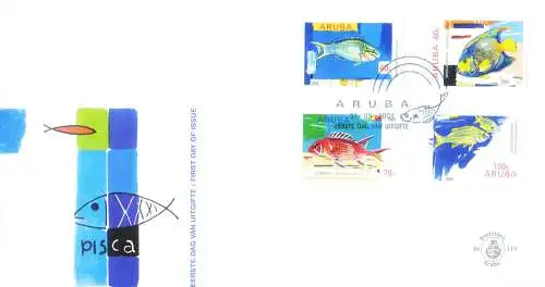 Aruba. Kompletter Jahrgang 2004. FDC.