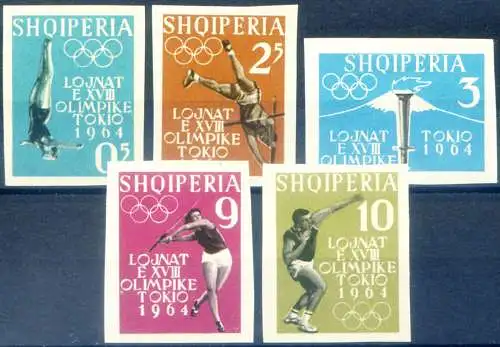 Sport. Olympische Spiele Tokio 1962.