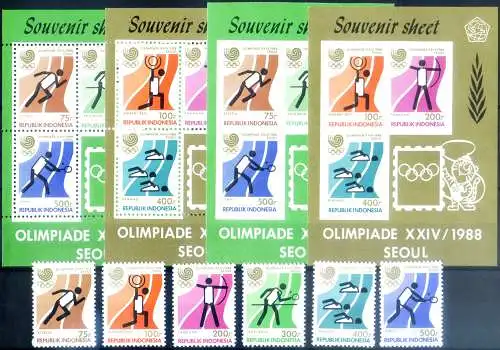 Sport. Olympische Spiele Seoul 1988.