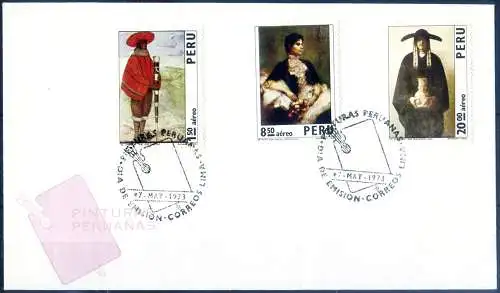 Arte. Gemälde 1973. FDC.