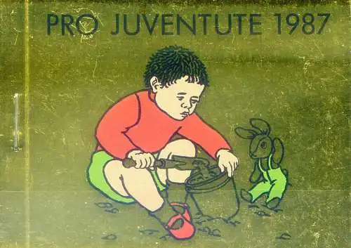 Pro Juventute 1987. Libretto.