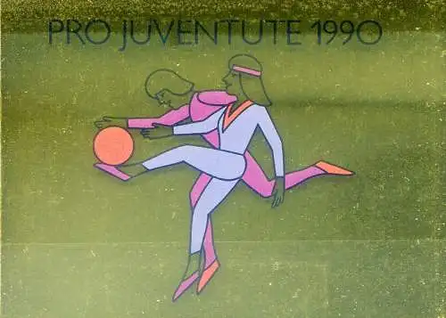 Pro Juventute 1990. Libretto.