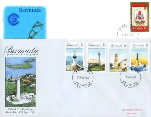 5 FDC von 1996.