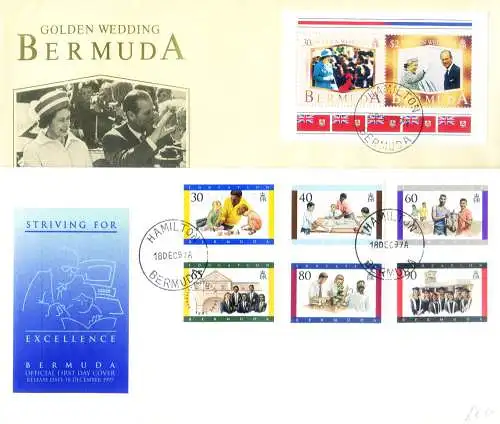 4 FDC von 1997.