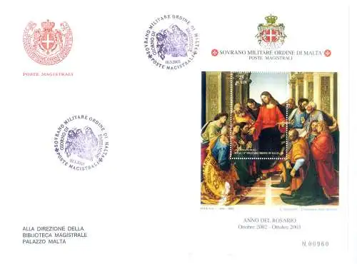 Luca Signorelli 2003. 2 FDC.