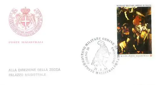 Caravaggio 1994. FDC.