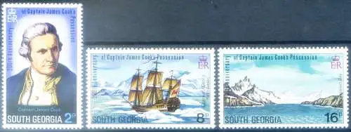 Südgeorgien. James Cook 1975.