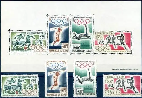 Sport. Olympische Spiele Tokio 1964.