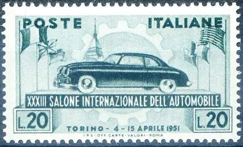 Automobilsalon 1951.