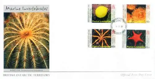 Fauna. Invertebrati marini 2007. FDC.