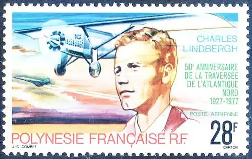 Charles Lindbergh 1977.