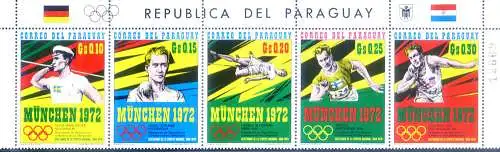 Sport. Olympische Spiele München 1972.