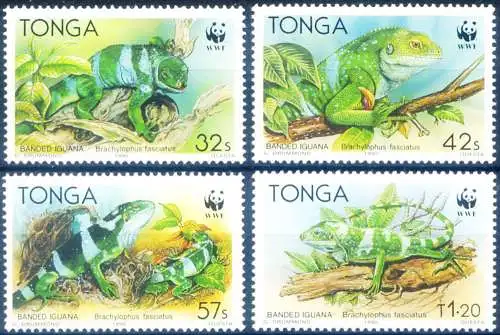 Fauna. WWF. Leguan 1990.