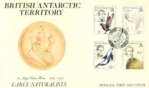 Naturalisti 1985. FDC.