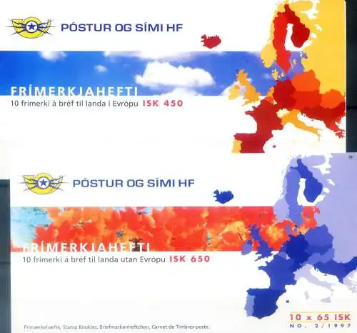 Europa 1997. 2 Hefte.