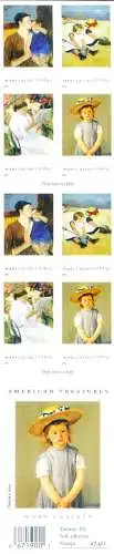 Mary Cassatt 2003. Miniblatt Typ Booklet.