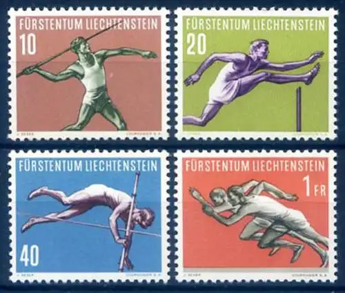 Sport. Leichtathletik 1956.