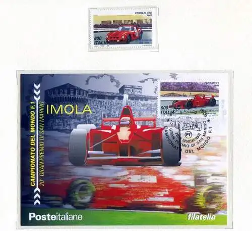 Großer Preis von Imola 2000. Ordner.