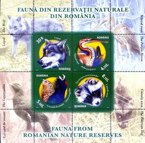 Fauna. Naturschutzgebiete 2011.