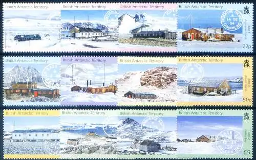 Antarktische Grundlagen und Briefmarken 2003.