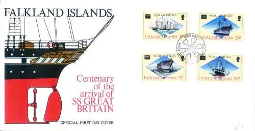 5 FDC von 1986.