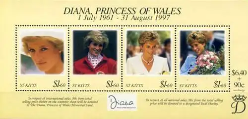 Prinzessin Diana 1998.