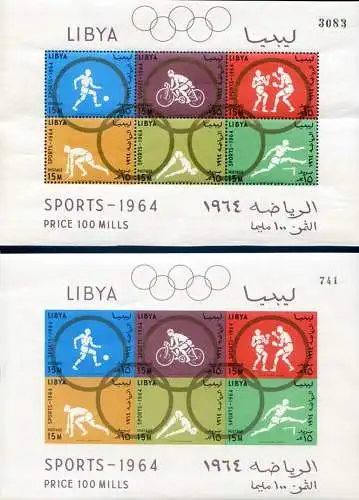 Sport. Olympische Spiele Tokio 1964.