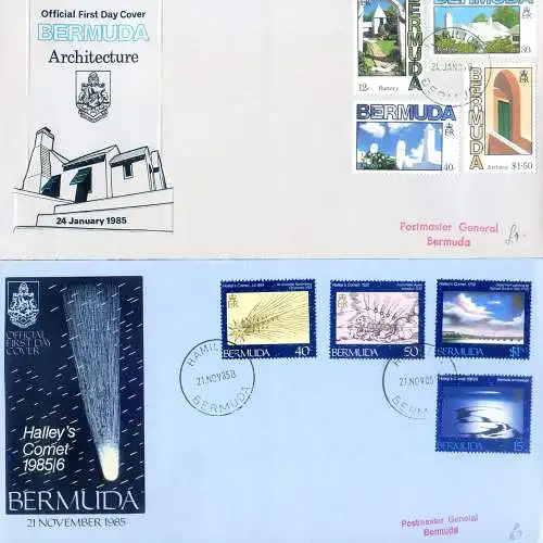 5 FDC von 1985.