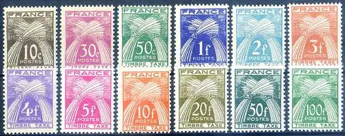 Segnatasse 1946-1953.