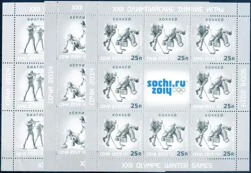 Sport. Olympische Spiele Sotschi 2013.