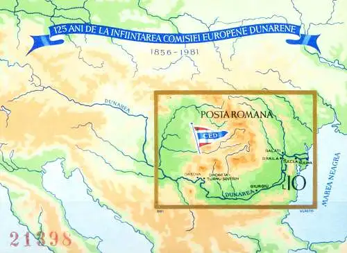 Europäische Donaukommission 1981.