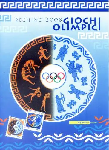 Sport. Olympische Spiele 2008 in Peking. Ordner.