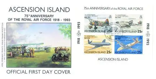 RAF 1993. 2 FDC.