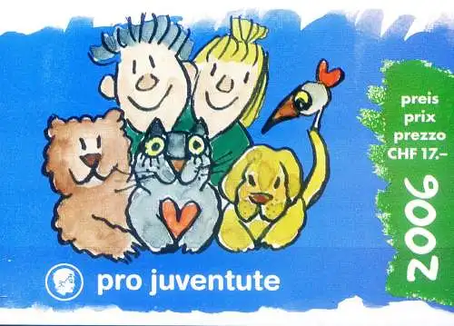 Pro Juventute 2006. Libretto.