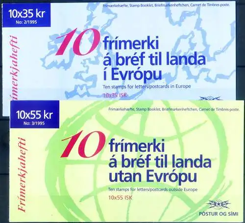 Europa 1995. 2 Hefte.