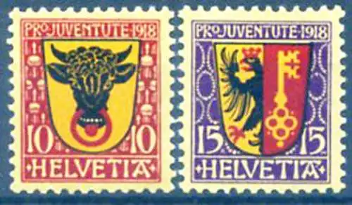 Pro Juventute 1918.