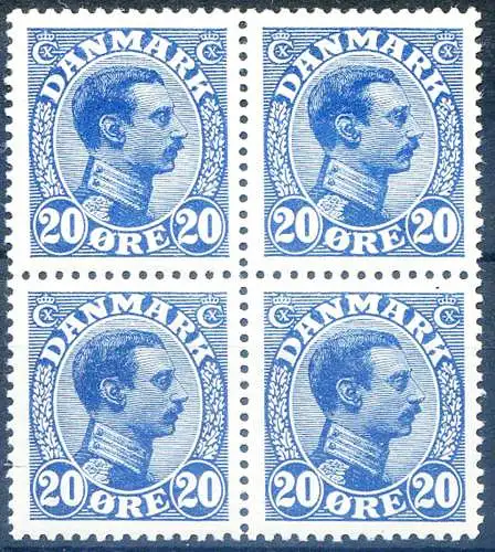 Definitiv. Cristiano X. 20 ö. 1913.