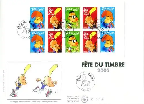 Comics. Titeuf 2005. FDC.