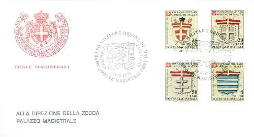 Wappen der Gran Priori 1994. FDC.