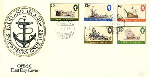 4 FDC von 1982.