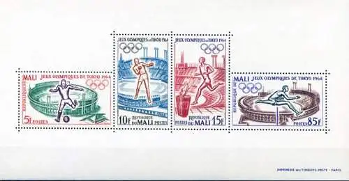 Sport. Olympische Spiele Tokio 1964.