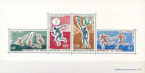 Sport. Olympische Spiele Tokio 1964.