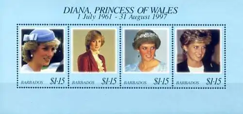 Prinzessin Diana 1998.