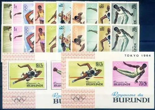 Sport. Olympische Spiele Tokio 1964.