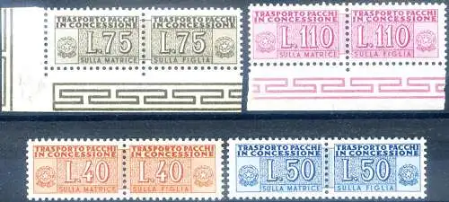 Konzessionspakete 1955-1958.