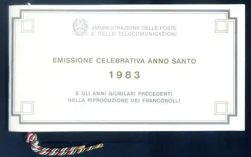 Anno Santo 1983. Ordner.