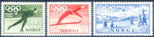 Sport. Olympische Spiele Oslo 1951.